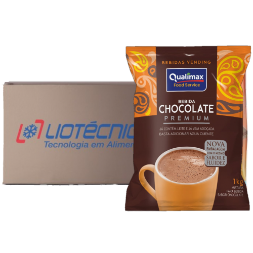 Chocolate com Leite Premium Qualimax Kg - 01 Cx (10Kg)